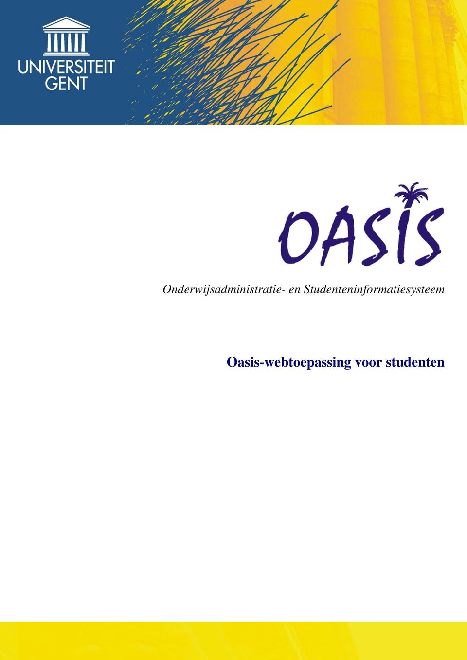 Oasis-webtoepassing voor