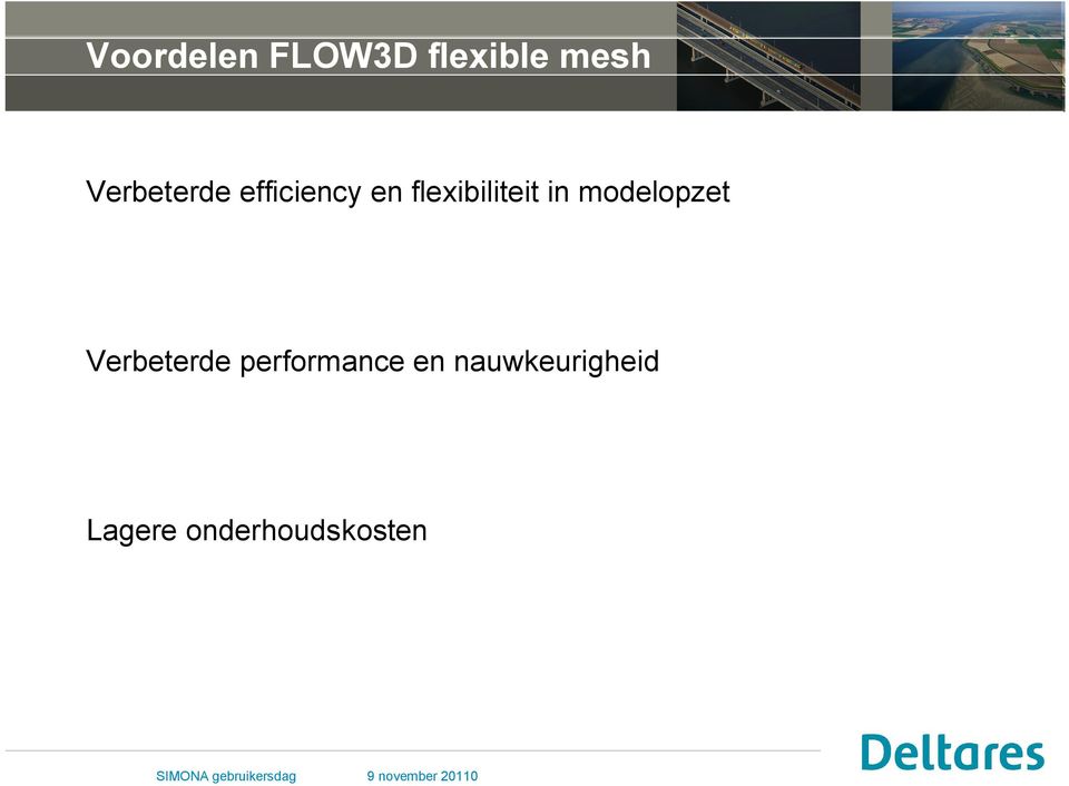 flexibiliteit in modelopzet