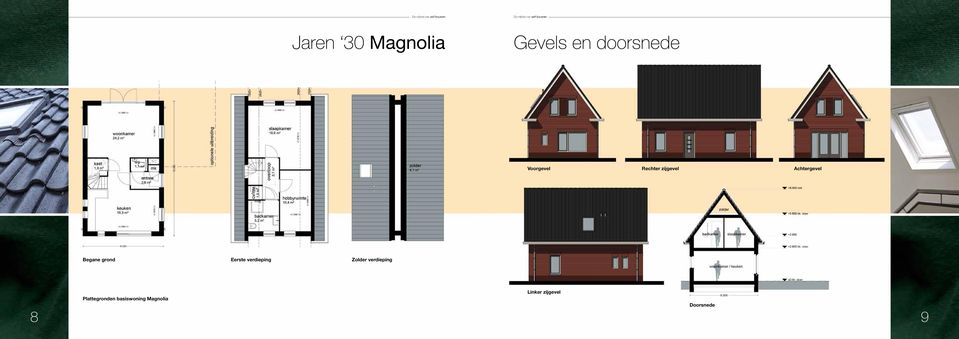 Eerste verdieping Zolder verdieping Linker