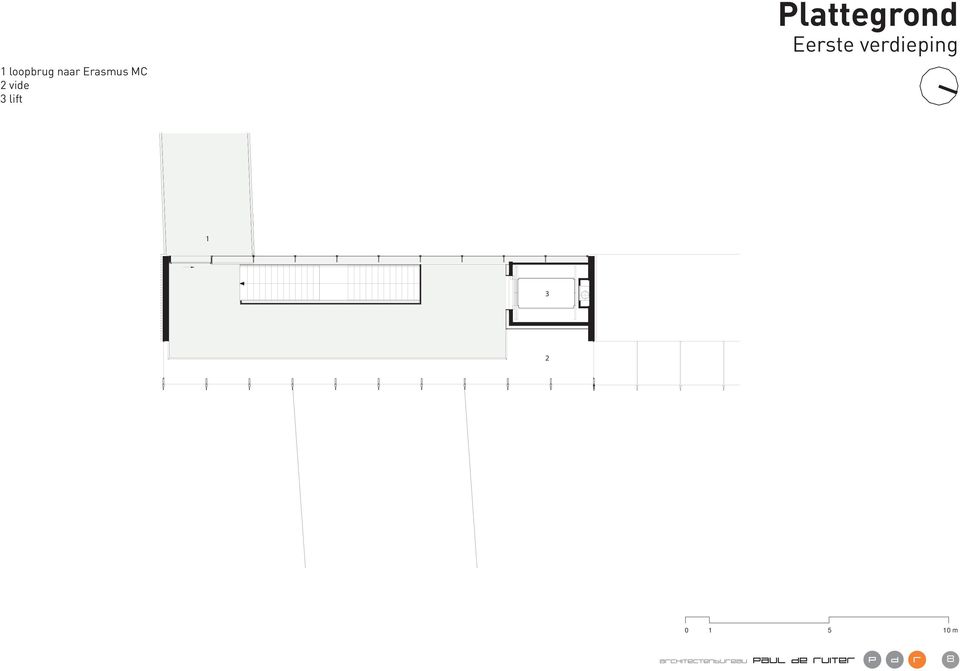 lift Plattegrond Eerste verdieping Plattegrond