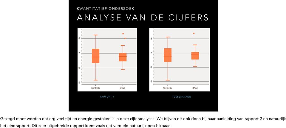 We blijven dit ook doen bij naar aanleiding van rapport 2 en natuurlijk het