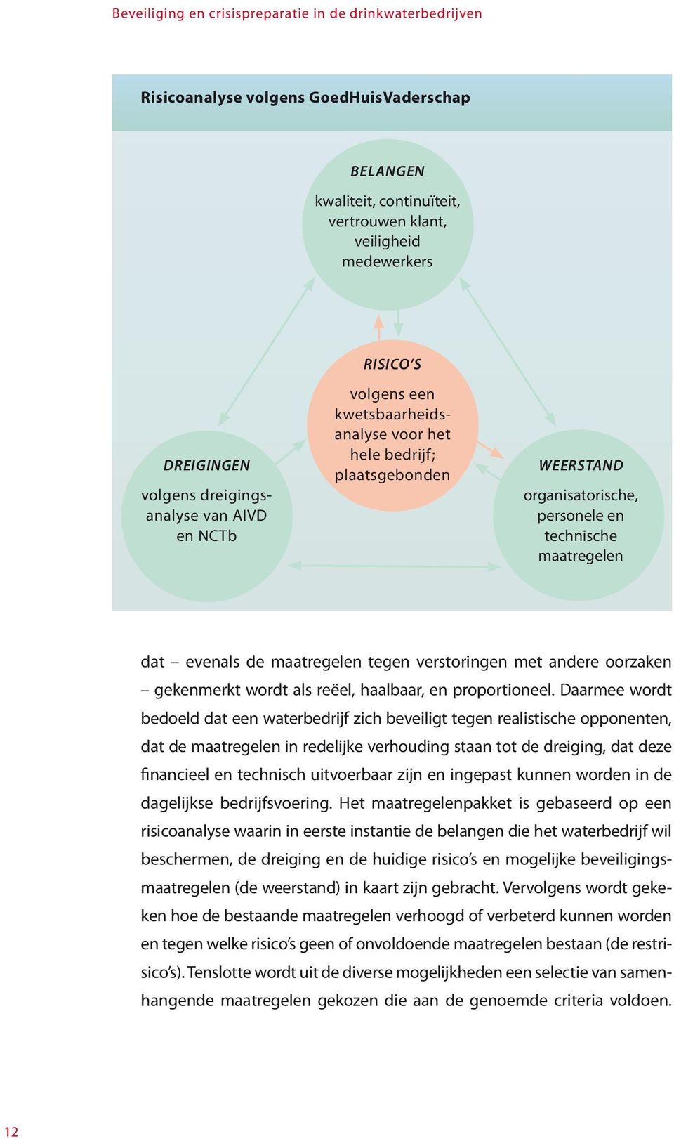 maatregelen tegen verstoringen met andere oorzaken gekenmerkt wordt als reëel, haalbaar, en proportioneel.