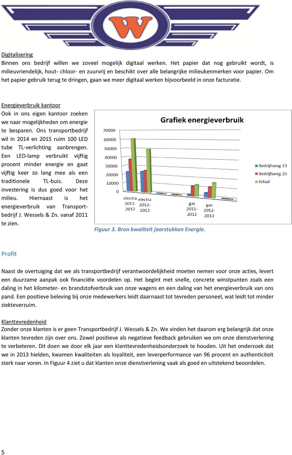 Om het papier gebruik terug te dringen, gaan we meer digitaal werken bijvrbeeld in nze facturatie. Energieverbruik kantr Ok in ns eigen kantr zeken we naar mgelijkheden m energie te besparen.