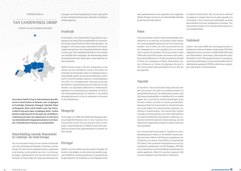 Polen In Tsjechië wordt slechts 10% van het afval verbrand en omgezet in energie.