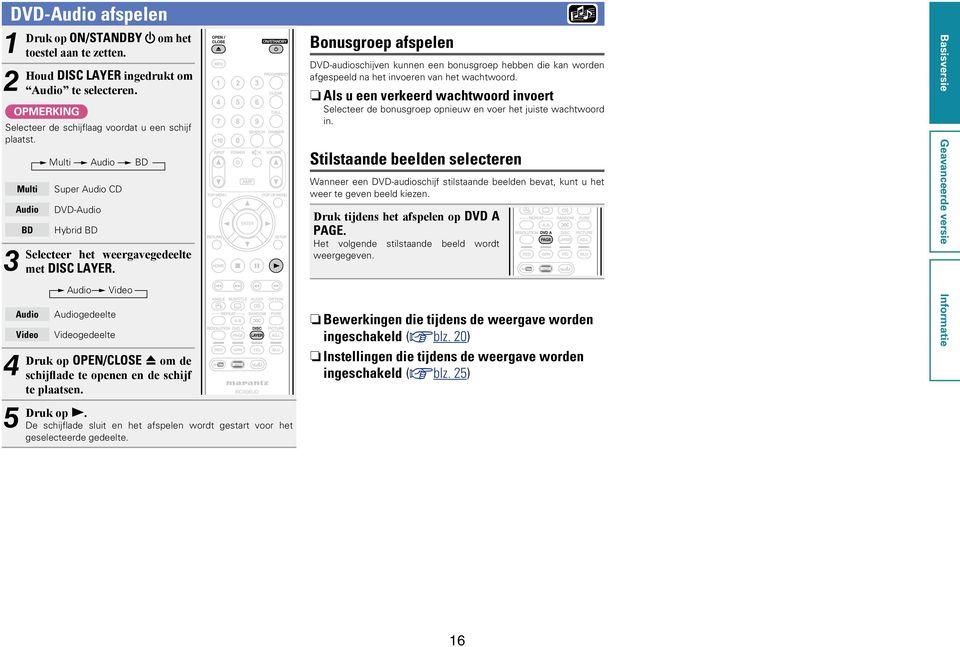 electeer het weergavegedeelte met DIC LAYER. Het volgende stilstaande beeld wordt weergegeven.