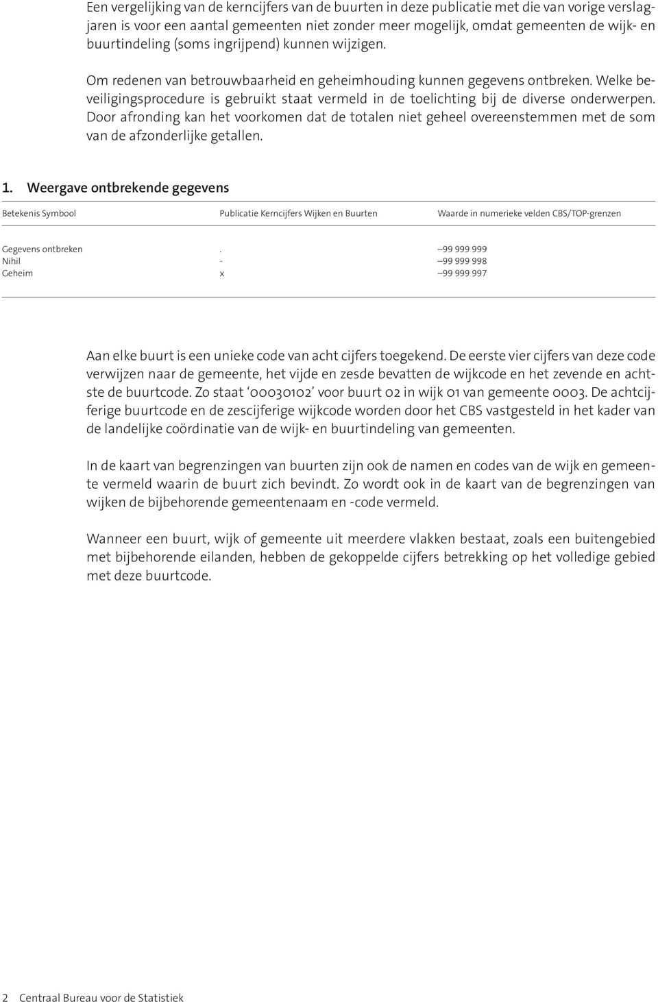 Welke beveiligingsprocedure is gebruikt staat vermeld in de toelichting bij de diverse onderwerpen.