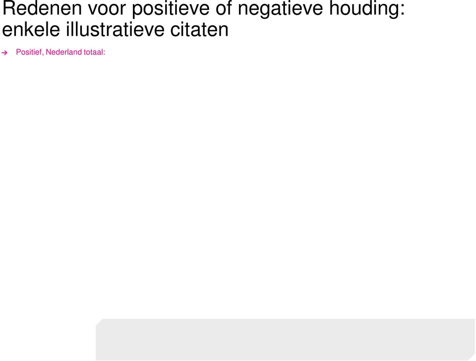 ..dan zeg ik doen Dat gaat sneller en beter dan door de overheid Alle beetjes helpen en het kan bestaande instituties inspireren cq prikkelen om alerter en vernieuwender te handelen Negatief,