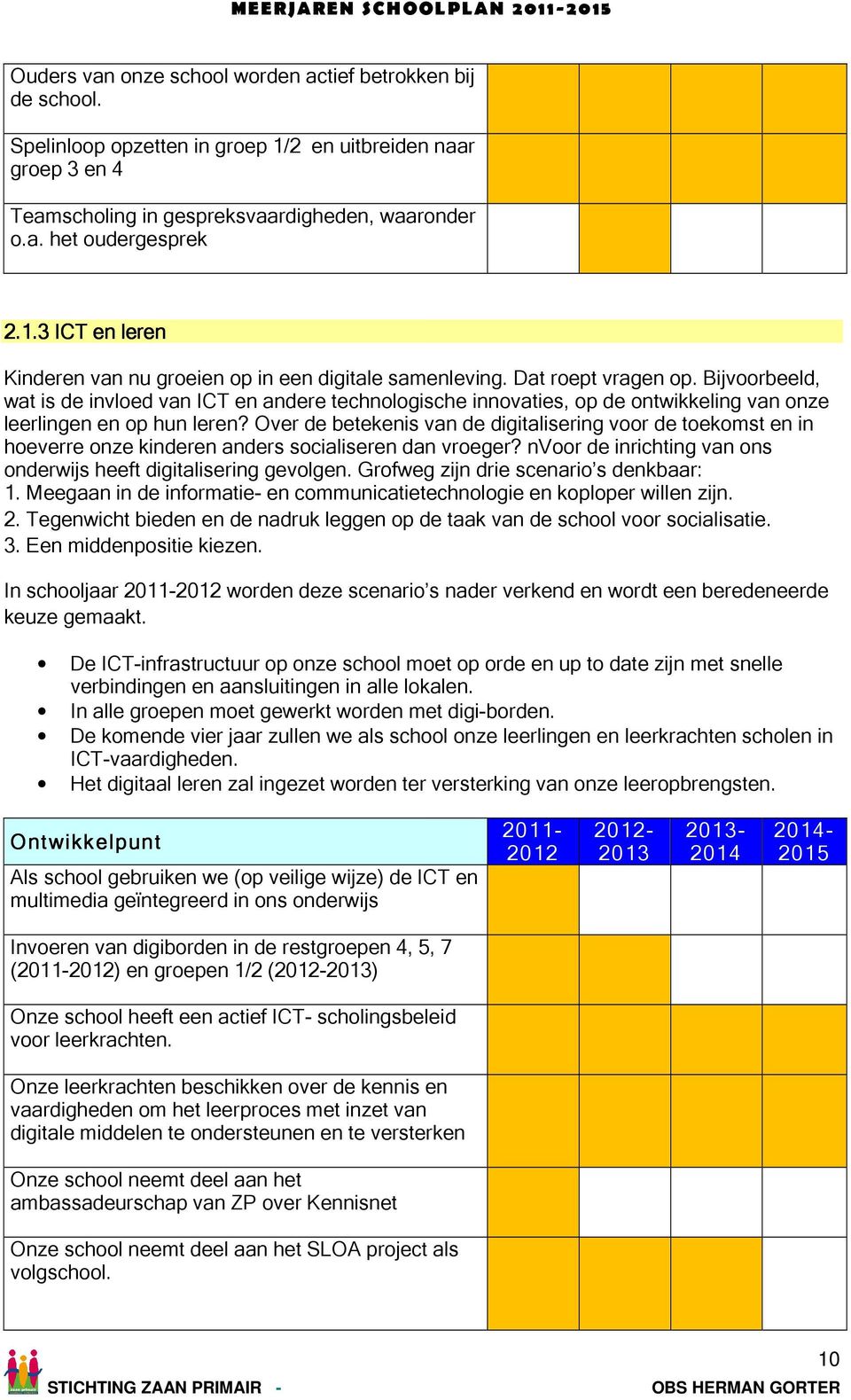 Bijvoorbeeld, wat is de invloed van ICT en andere technologische innovaties, op de ontwikkeling van onze leerlingen en op hun leren?