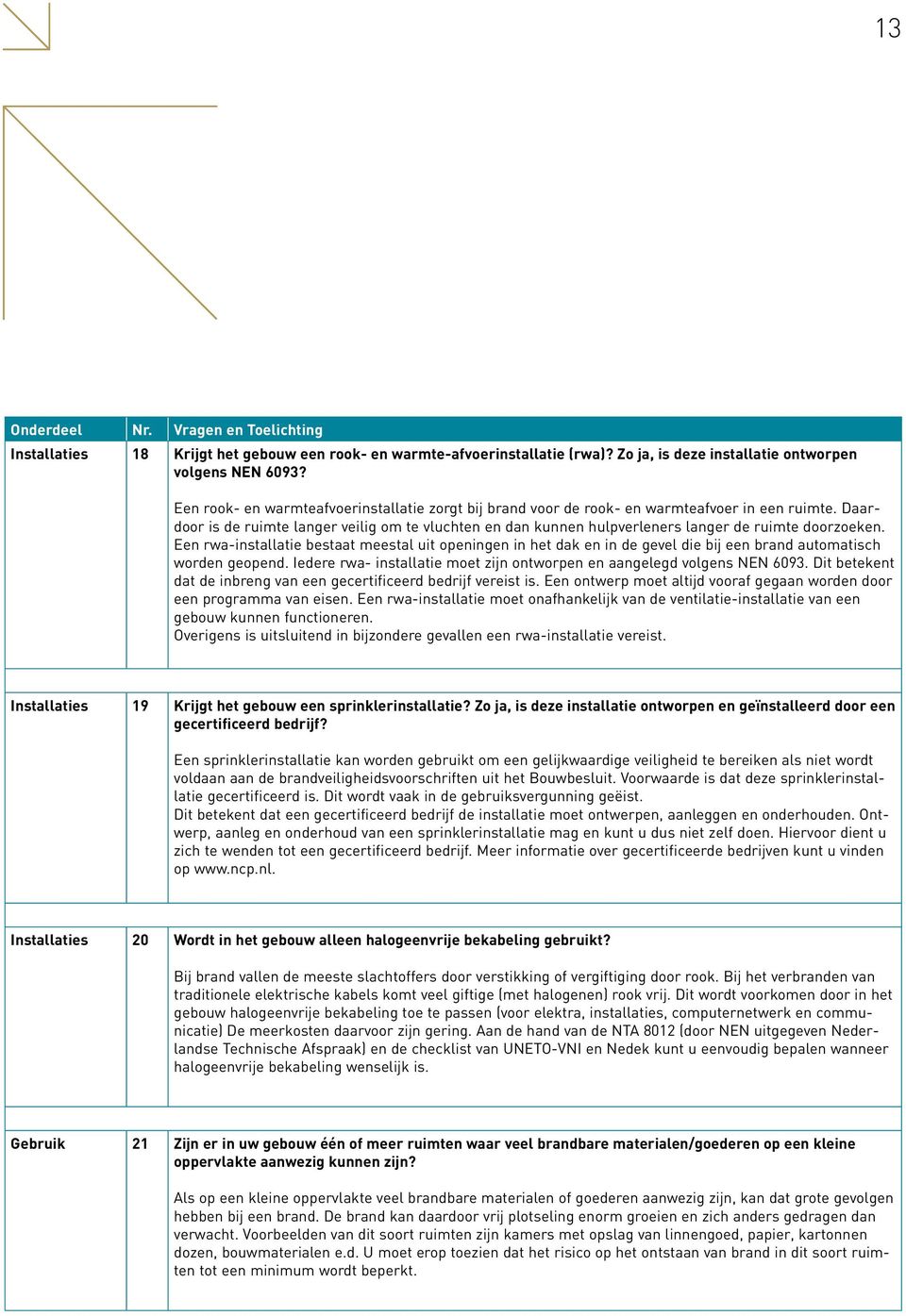 Daardoor is de ruimte langer veilig om te vluchten en dan kunnen hulpverleners langer de ruimte doorzoeken.