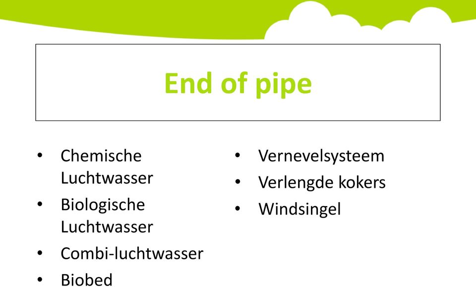 Luchtwasser Combi-luchtwasser