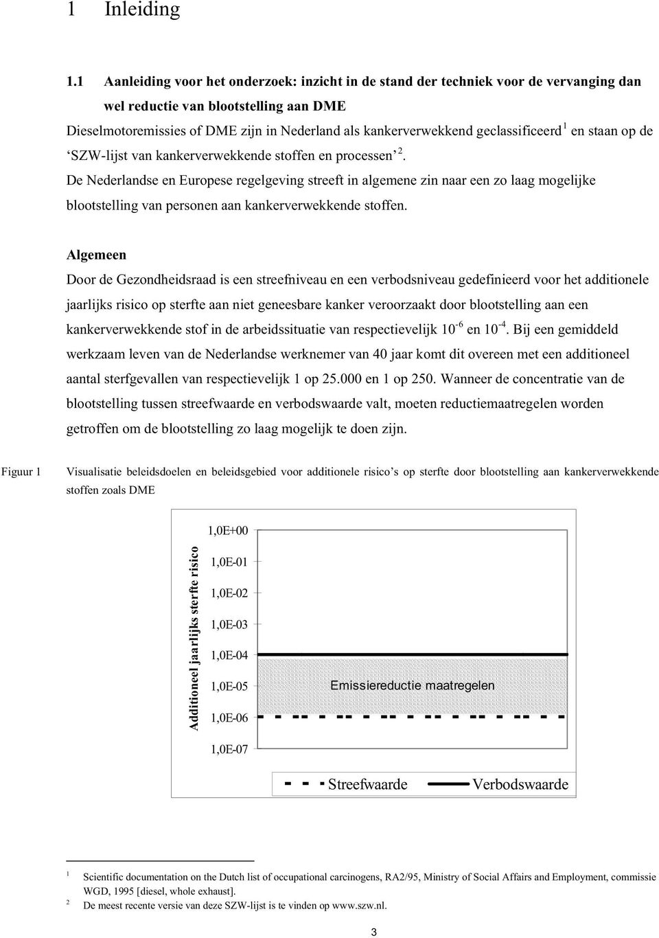 geclassificeerd 1 en staan op de SZW-lijst van kankerverwekkende stoffen en processen 2.