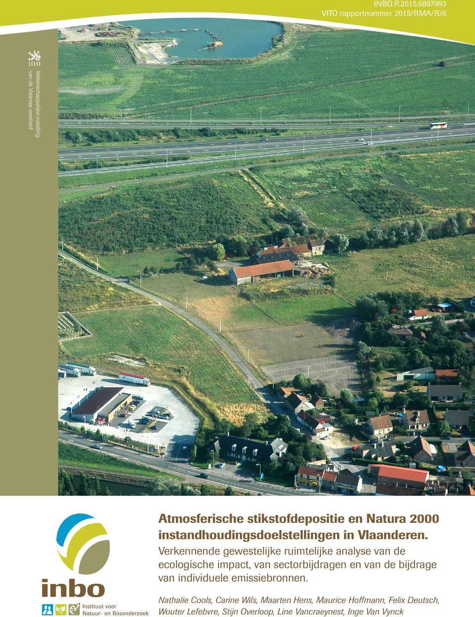 stikstofdepositie en Natura 2000 instandhoudingsdoelstellingen in Vlaanderen.