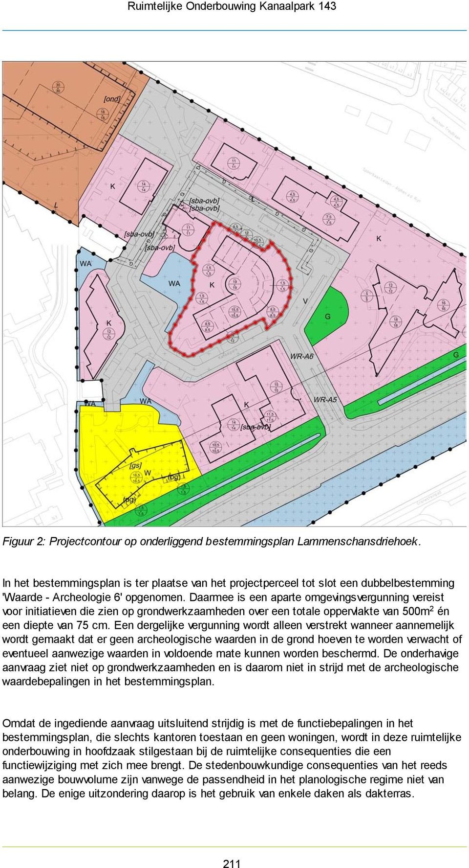 Daarmee is een aparte omgevingsvergunning vereist voor initiatieven die zien op grondwerkzaamheden over een totale oppervlakte van 500m 2 én een diepte van 75 cm.