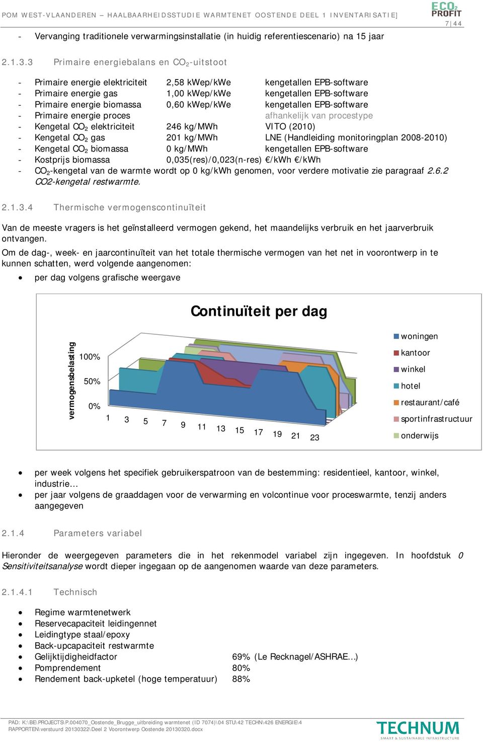 biomassa 0,60 kwep/kwe kengetallen EPB-software - Primaire energie proces afhankelijk van procestype - Kengetal CO 2 elektriciteit 246 kg/mwh VITO (2010) - Kengetal CO 2 gas 201 kg/mwh LNE