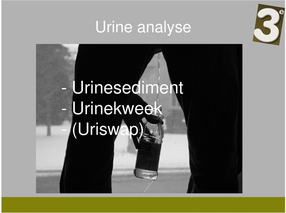 Urinesediment