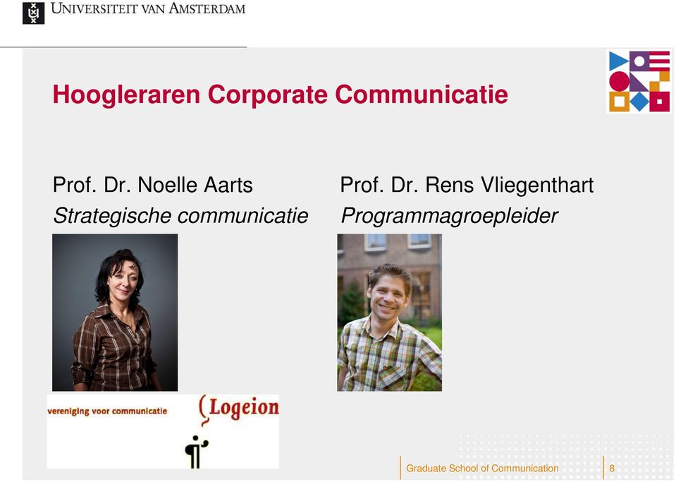 communicatie Prof. Dr.