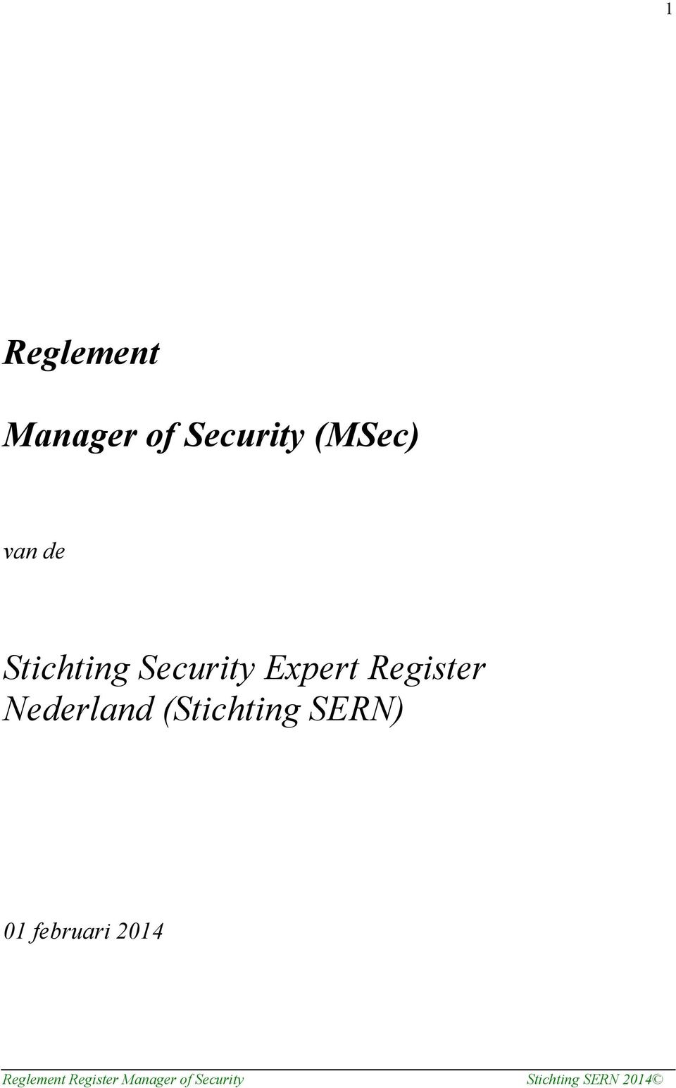 Stichting Security Expert