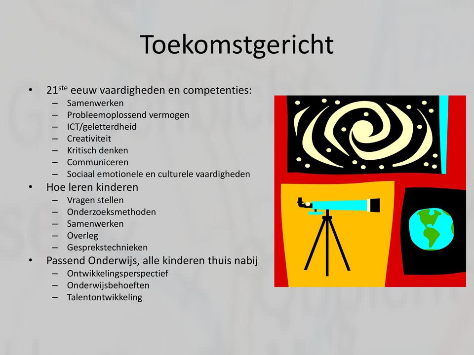 vaardigheden Hoe leren kinderen Vragen stellen Onderzoeksmethoden Samenwerken Overleg