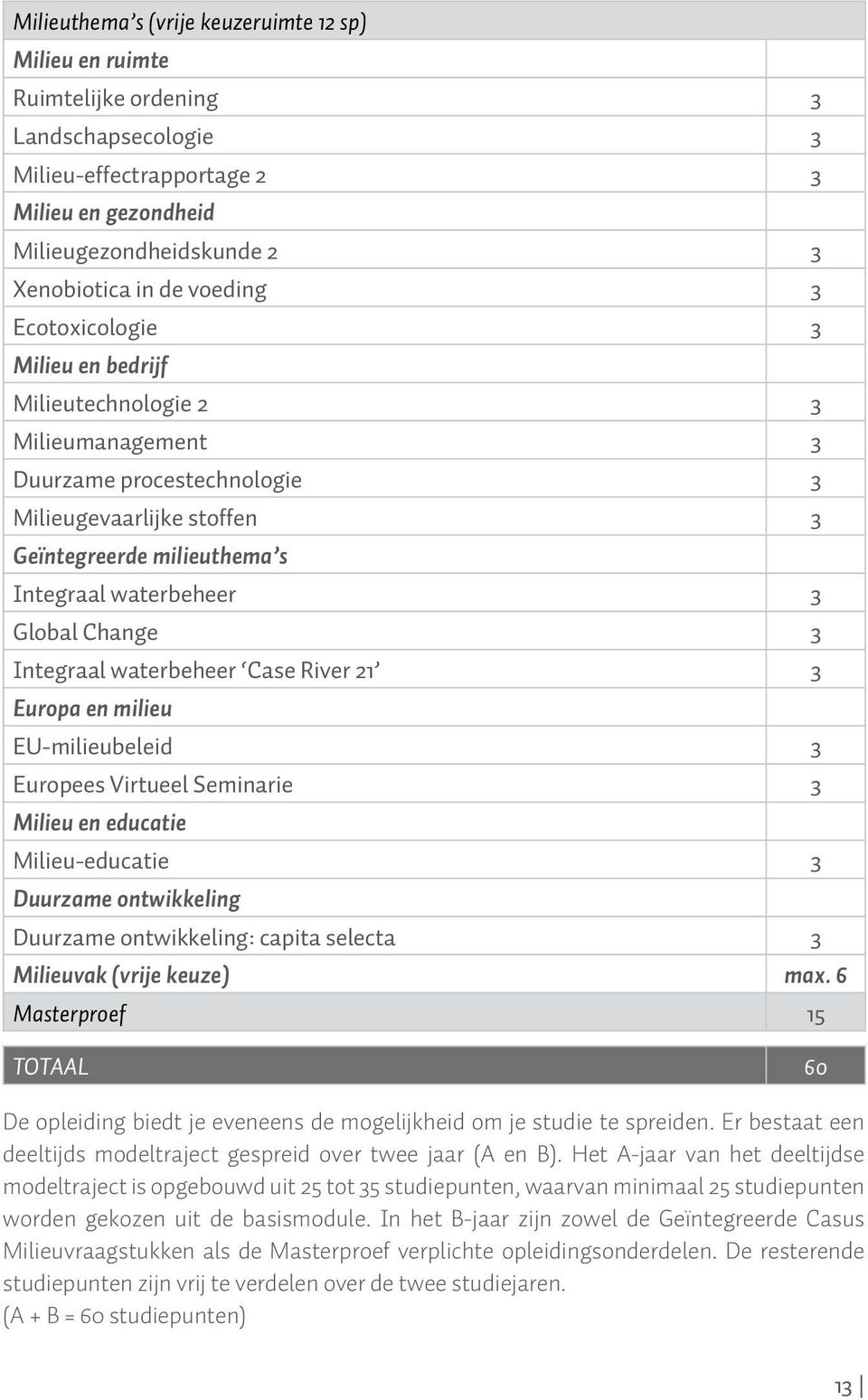 Global Change 3 Integraal waterbeheer Case River 21 3 Europa en milieu EU-milieubeleid 3 Europees Virtueel Seminarie 3 Milieu en educatie Milieu-educatie 3 Duurzame ontwikkeling Duurzame