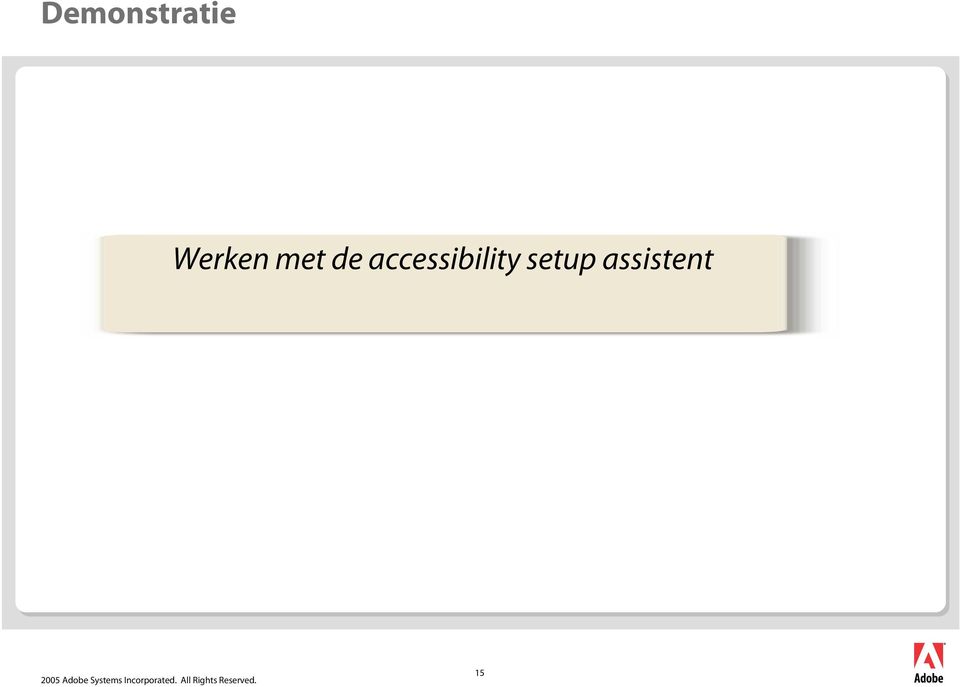 accessibility