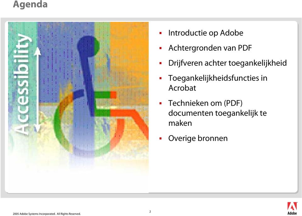 Toegankelijkheidsfuncties in Acrobat Technieken