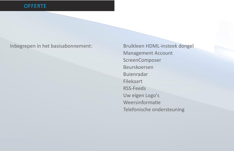 screencomposer Beurskoersen Buienradar Filekaart