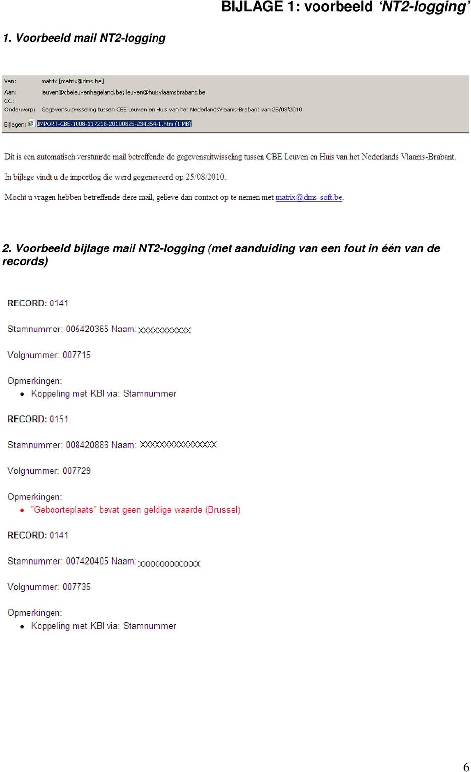 Voorbeeld bijlage mail NT2-logging