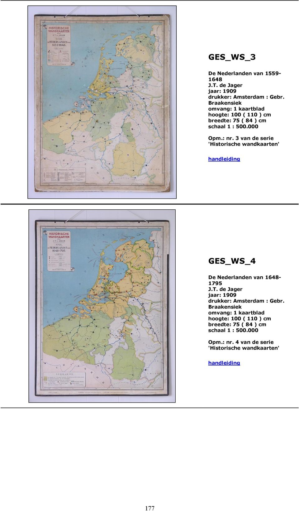 3 van de serie GES_WS_4 De Nederlanden van 1648-1795