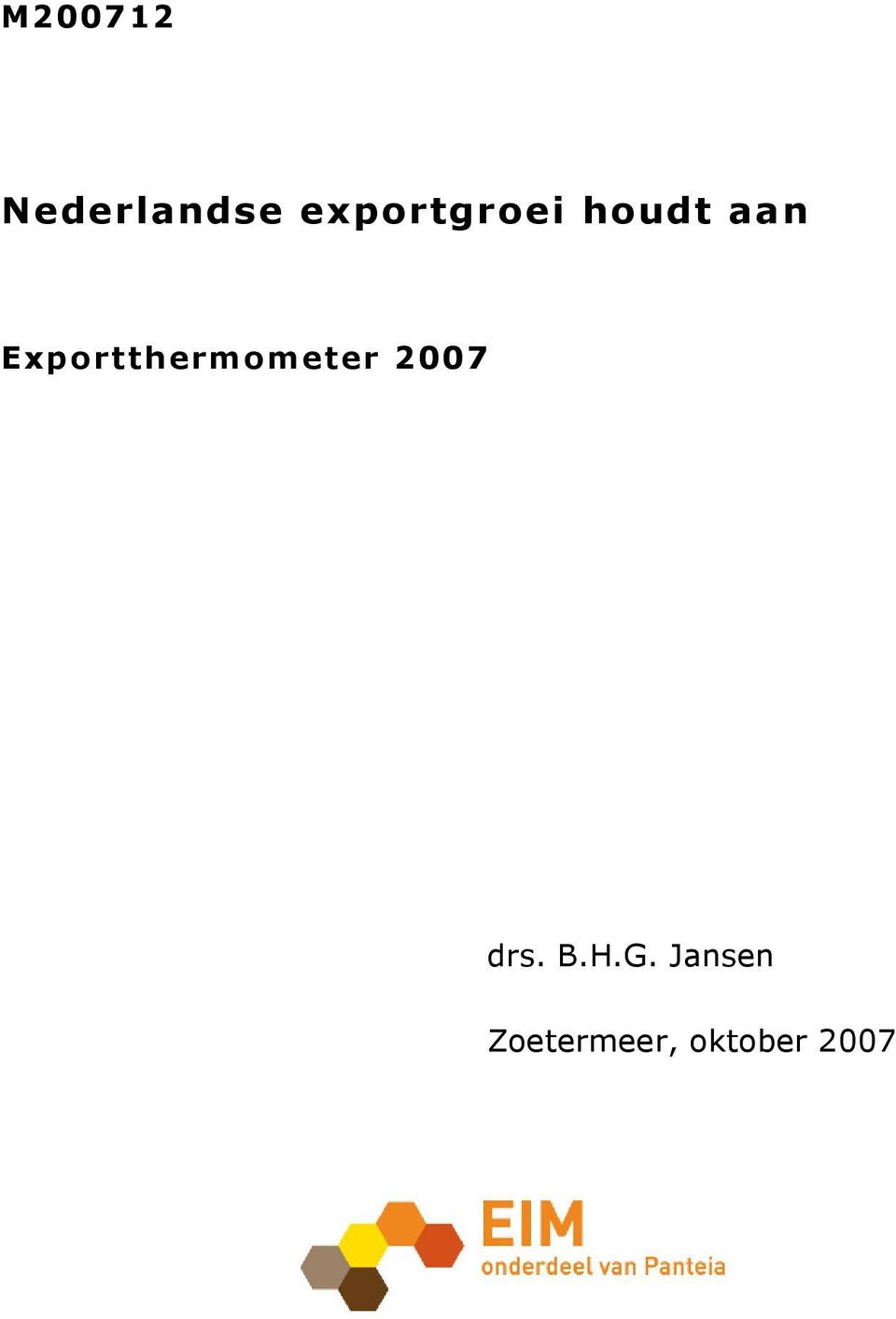 Exportthermometer 2007 drs.
