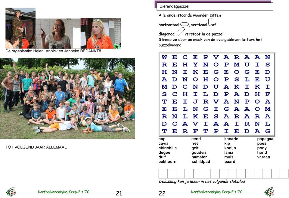 Samenhang puzzelwoord