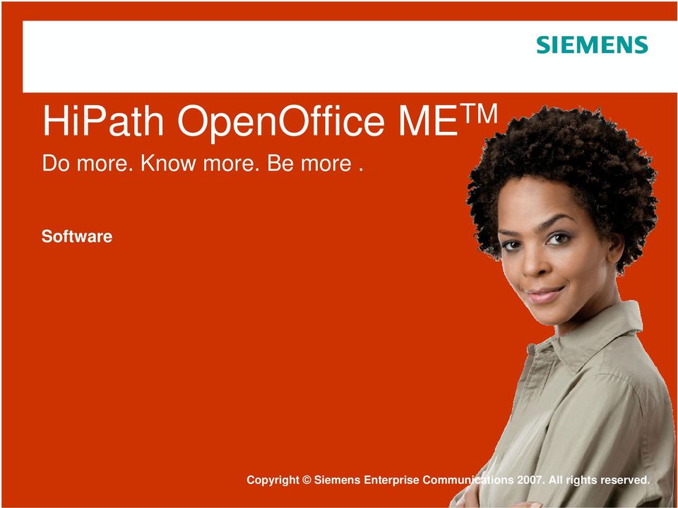 Enterprise Siemens Communications