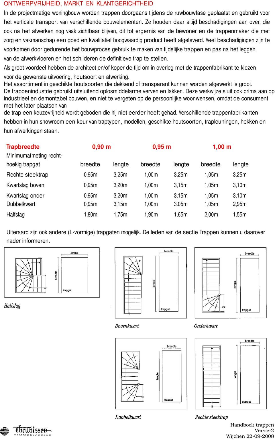 Ze houden daar altijd beschadigingen aan over, die ook na het afwerken nog vaak zichtbaar blijven, dit tot ergernis van de bewoner en de trappenmaker die met zorg en vakmanschap een goed en