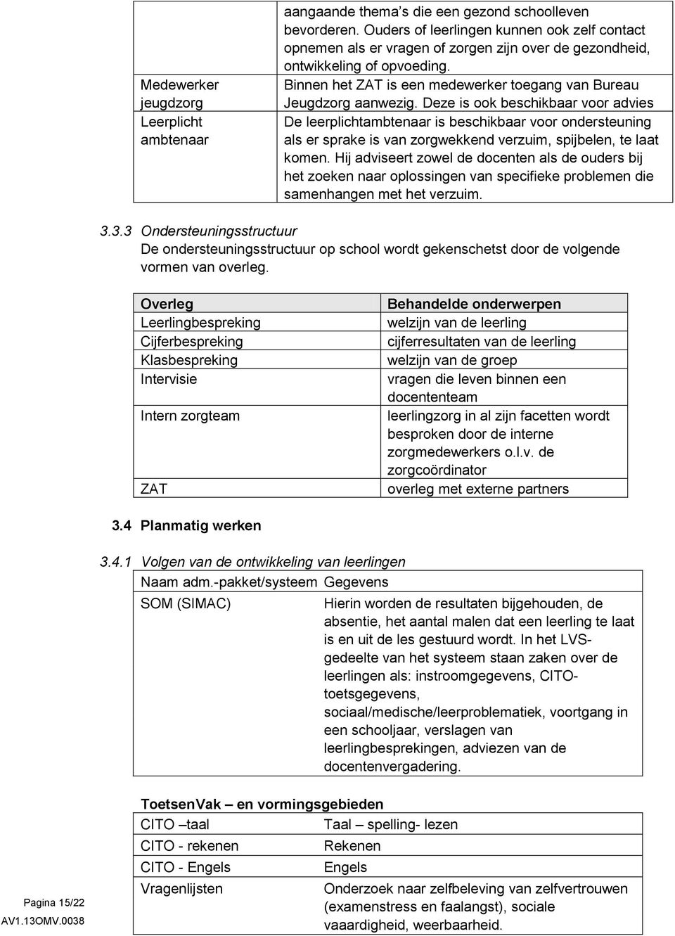 Deze is ook beschikbaar voor advies De leerplichtambtenaar is beschikbaar voor ondersteuning als er sprake is van zorgwekkend verzuim, spijbelen, te laat komen.