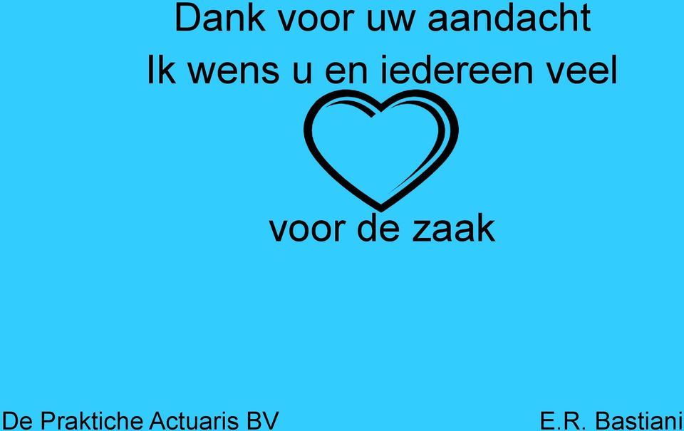 voor de zaak De