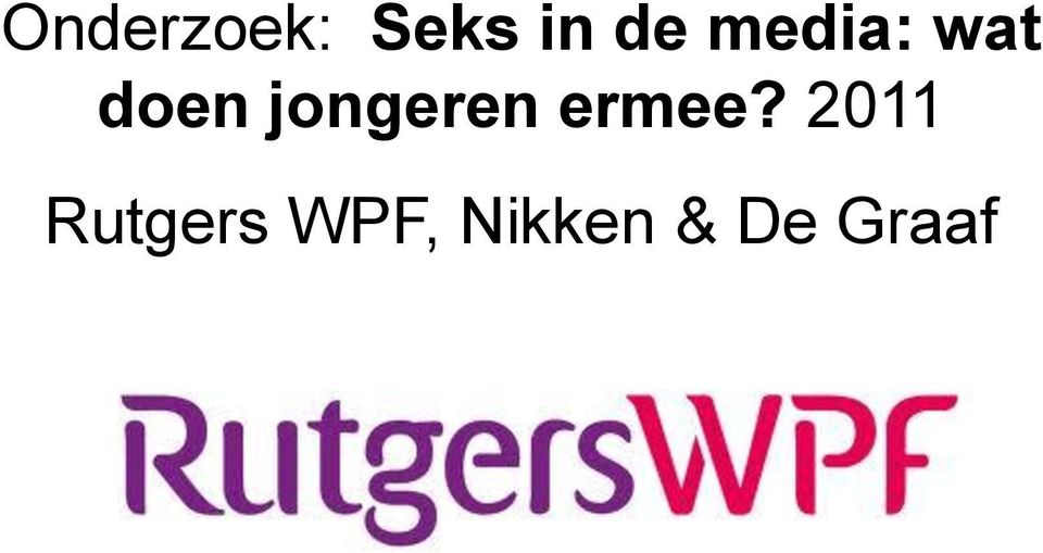 jongeren ermee?