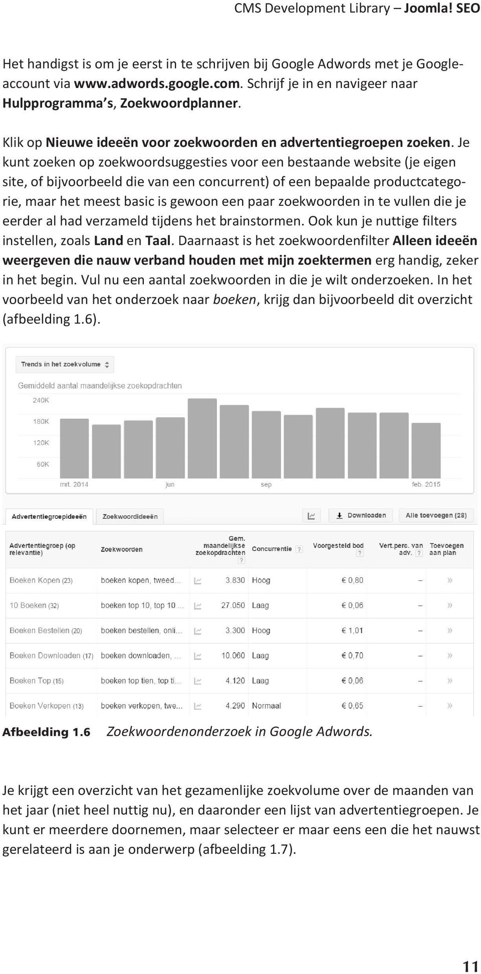 Je kunt zoeken op zoekwoordsuggesties voor een bestaande website (je eigen site, of bijvoorbeeld die van een concurrent) of een bepaalde productcategorie, maar het meest basic is gewoon een paar