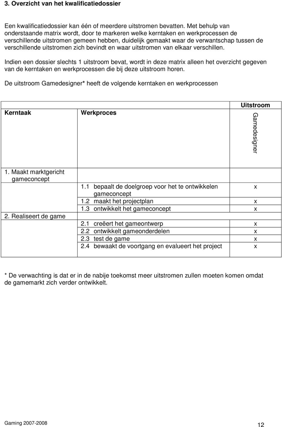 uitstromen zich bevindt en waar uitstromen van elkaar verschillen.