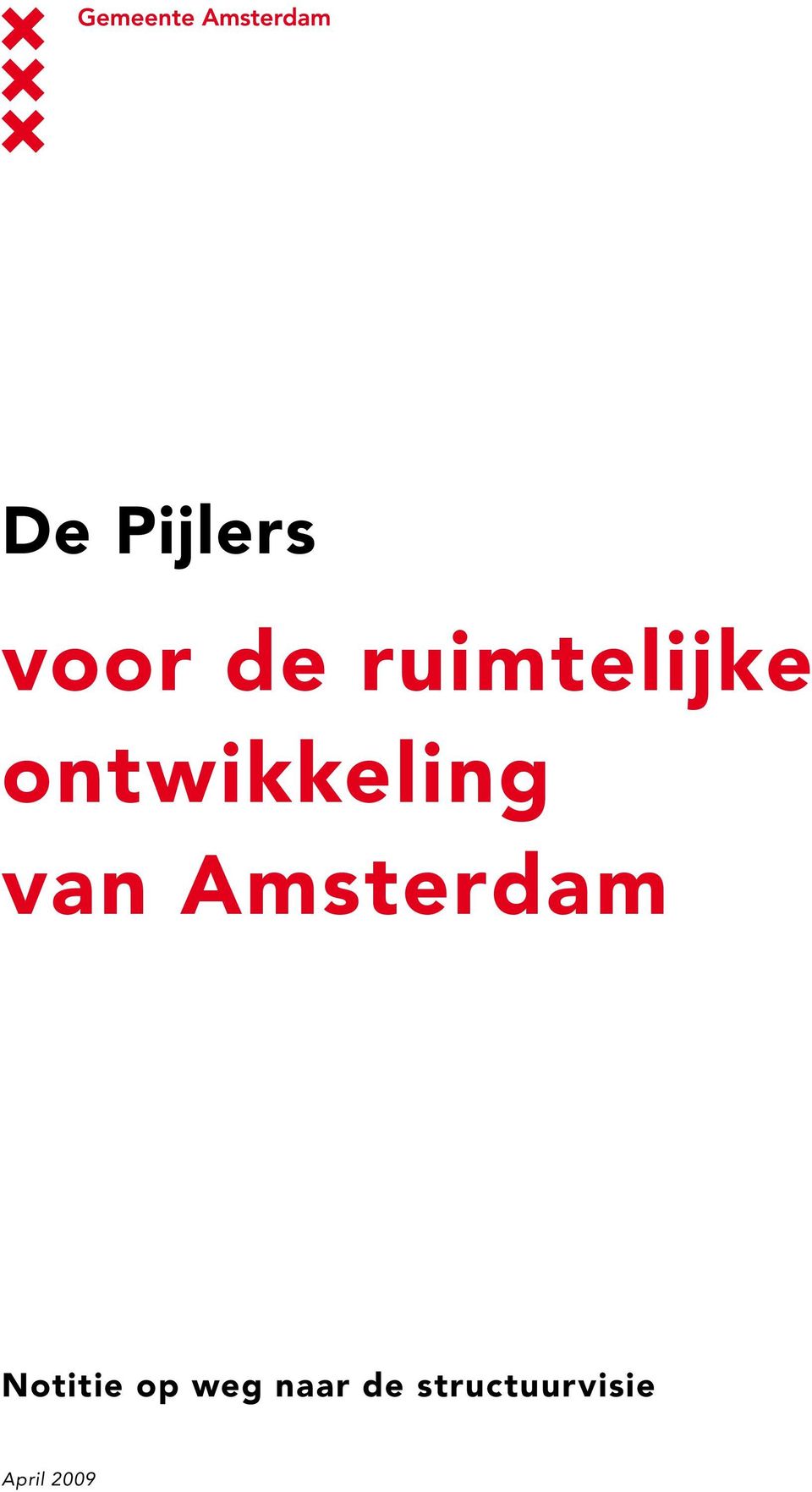 van Amsterdam Notitie op