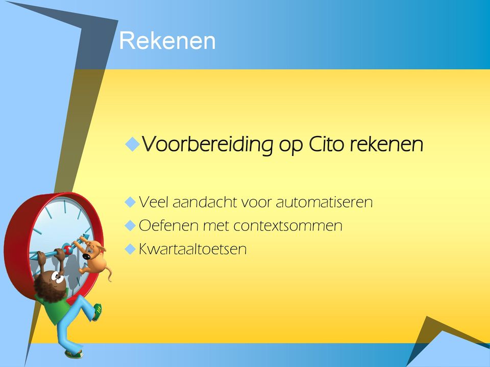 voor automatiseren Oefenen