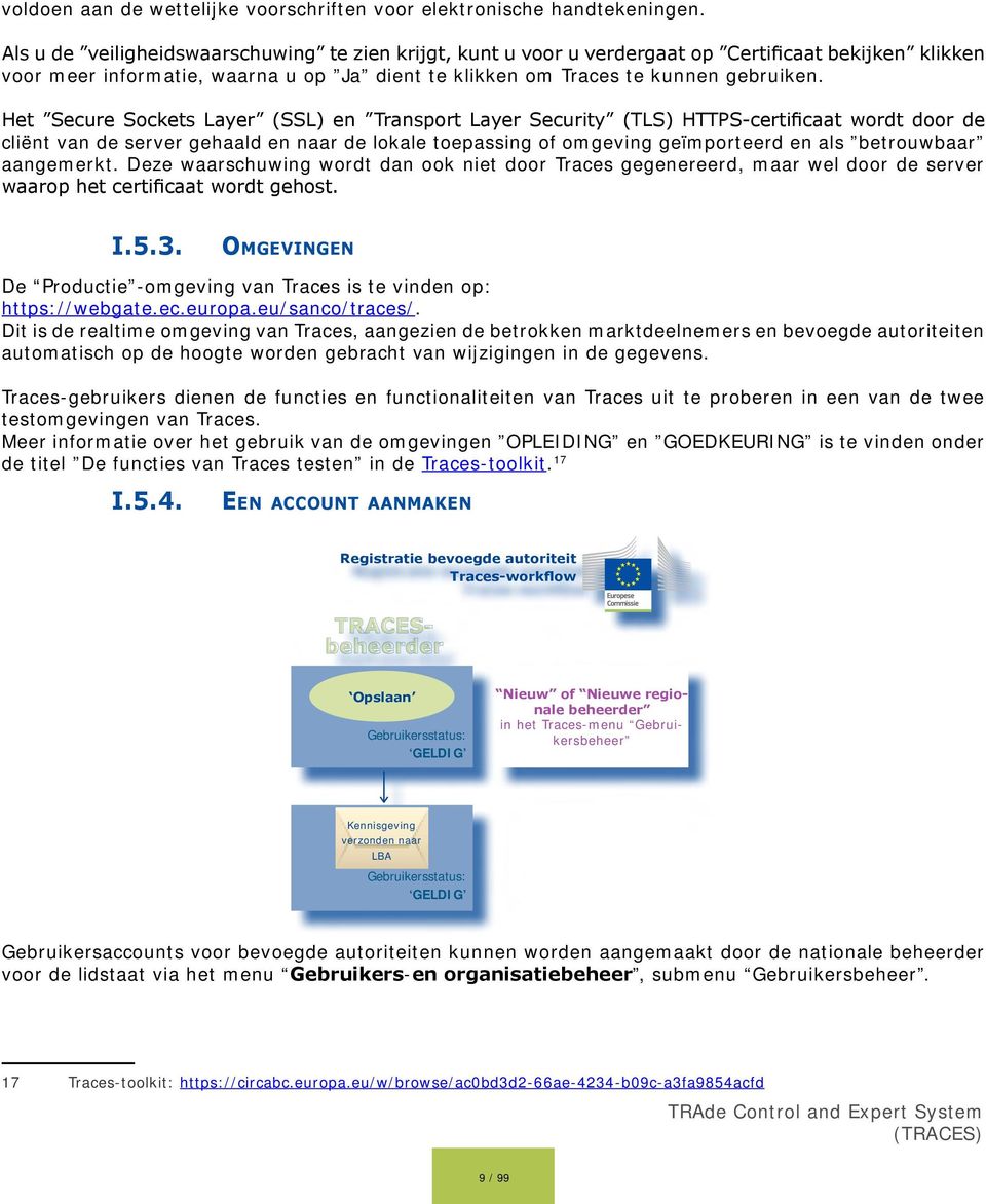 Het Secure Sockets Layer (SSL) en Transport Layer Security (TLS) HTTPS-certificaat wordt door de cliënt van de server gehaald en naar de lokale toepassing of omgeving geïmporteerd en als betrouwbaar