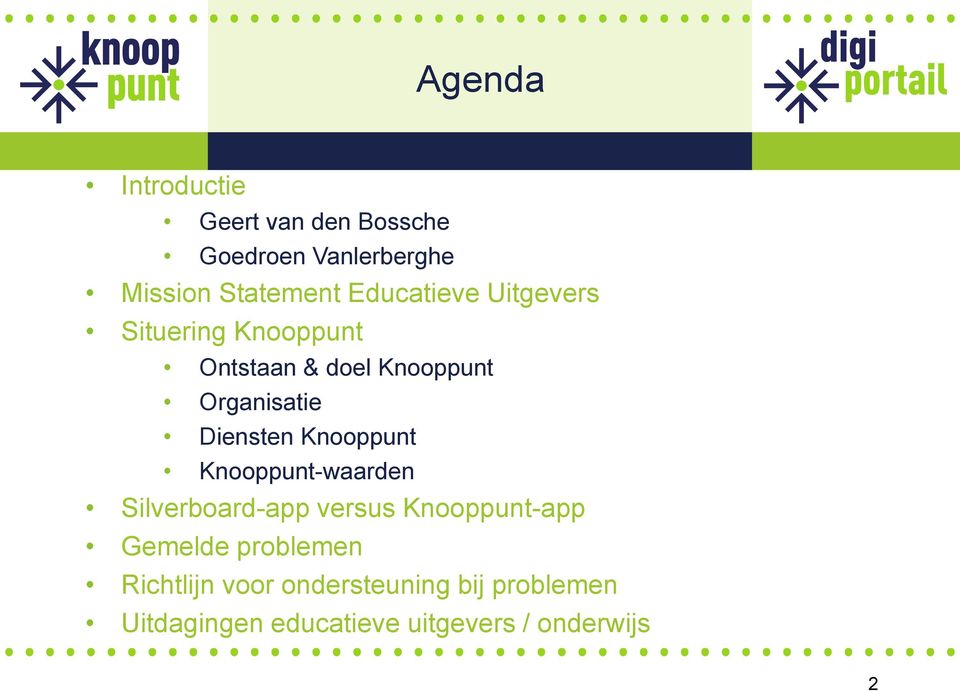 Diensten Knooppunt Knooppunt-waarden Silverboard-app versus Knooppunt-app Gemelde