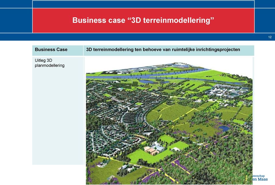 terreinmodellering ten behoeve van