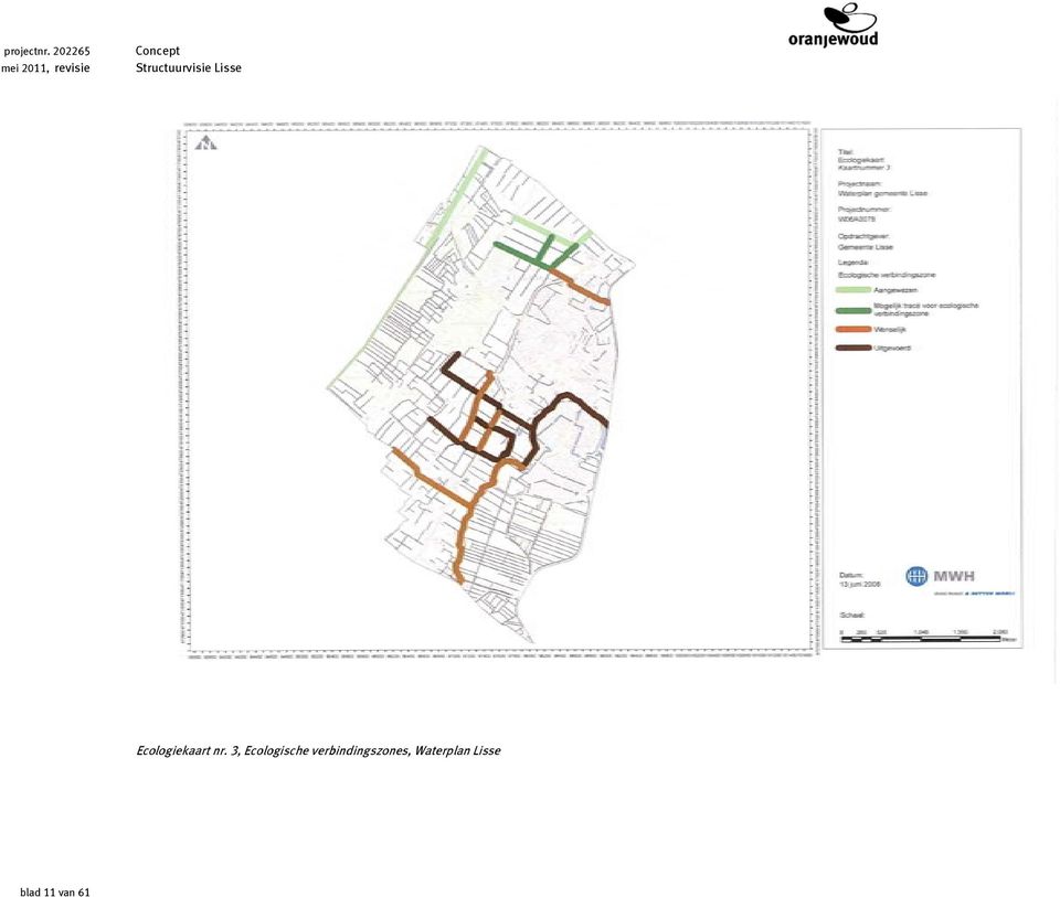 Structuurvisie Lisse Ecologiekaart