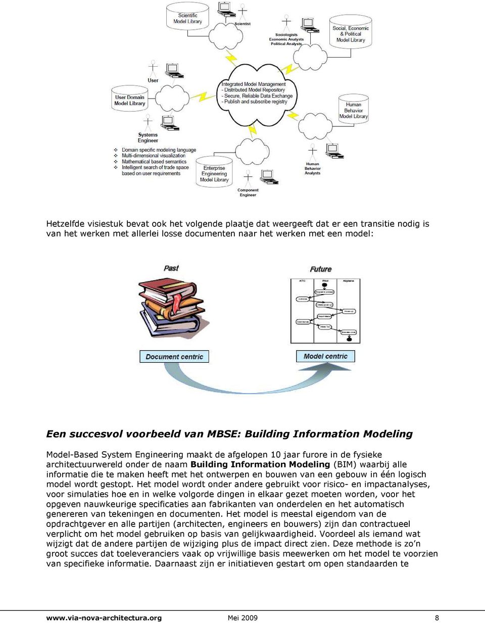 informatie die te maken heeft met het ontwerpen en bouwen van een gebouw in één logisch model wordt gestopt.