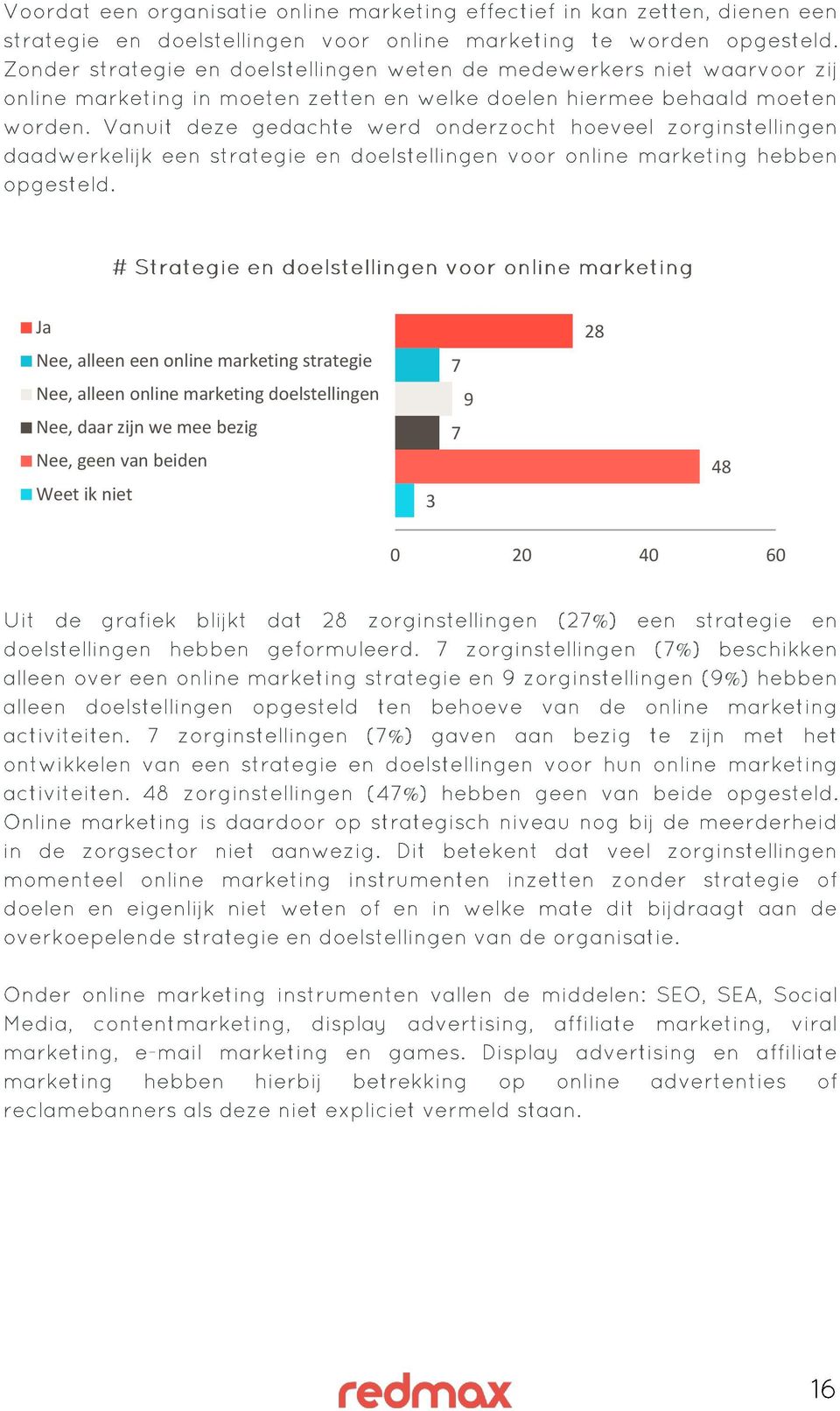 doelstellingen Nee, daar zijn we mee bezig