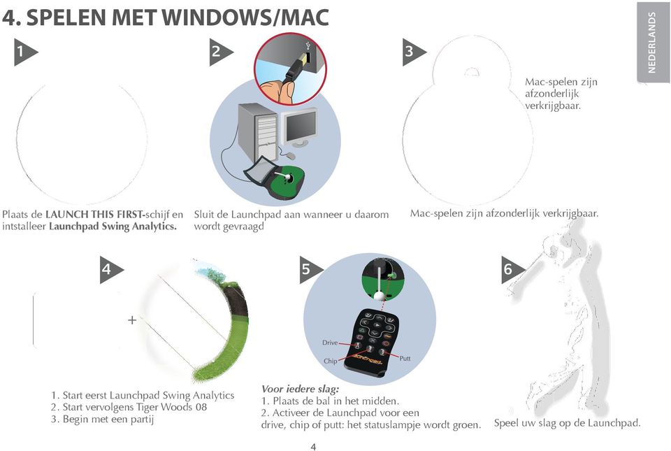 Sluit de Launchpad aan wanneer u daarom wordt gevraagd 4 Mac-spelen zijn afzonderlijk verkrijgbaar. 5 6 +.