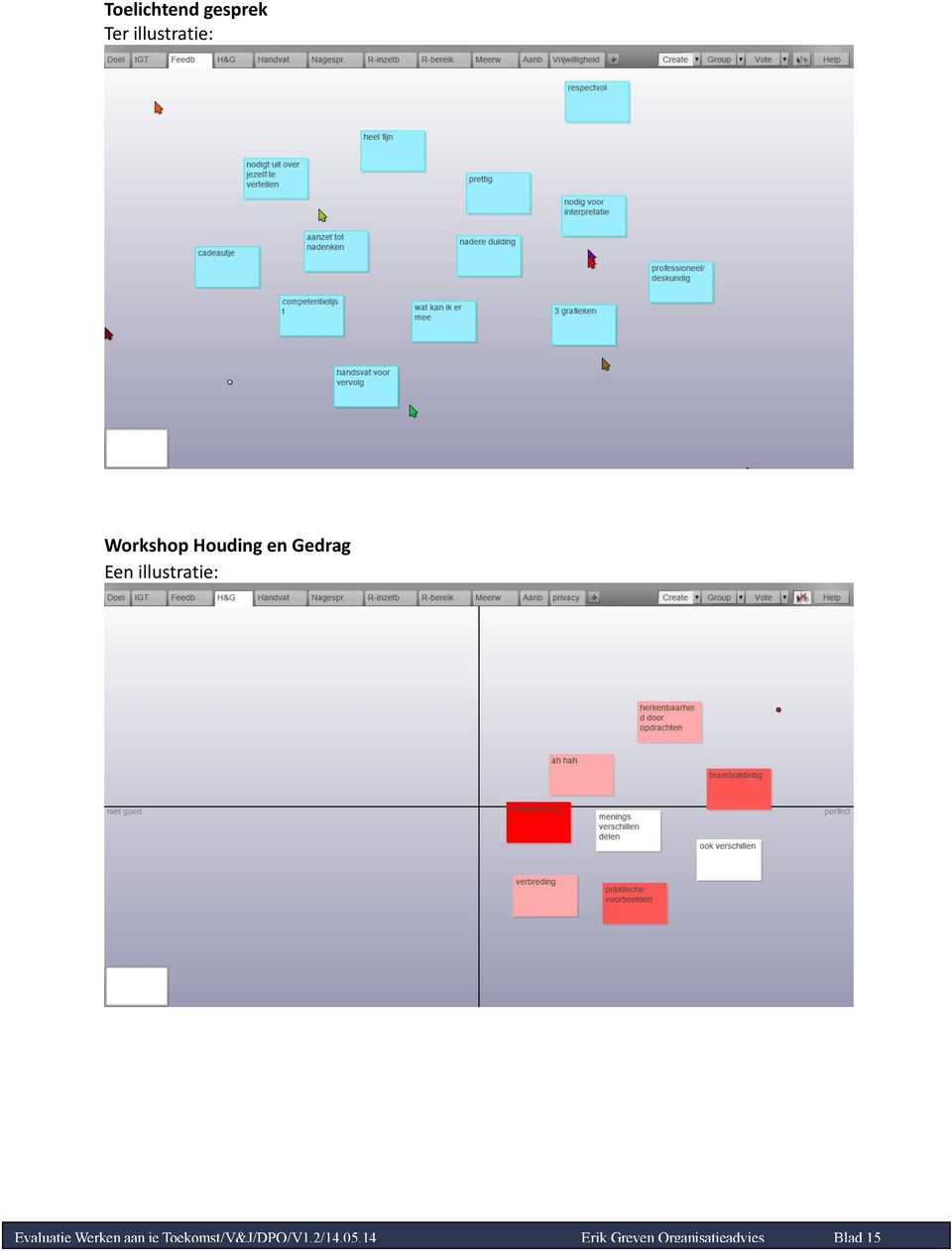 Evaluatie Werken aan je Toekomst/V&J/DPO/V1.