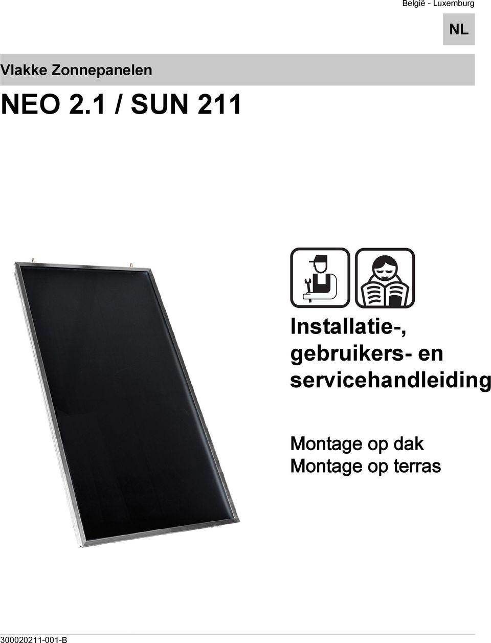 1 / SUN 211 Installatie-, gebruikers-