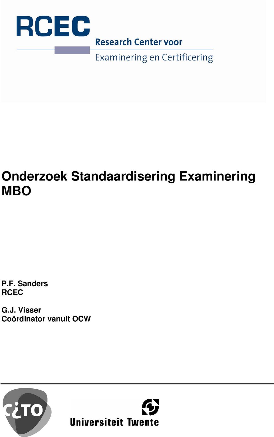 Examinering MBO P.F.