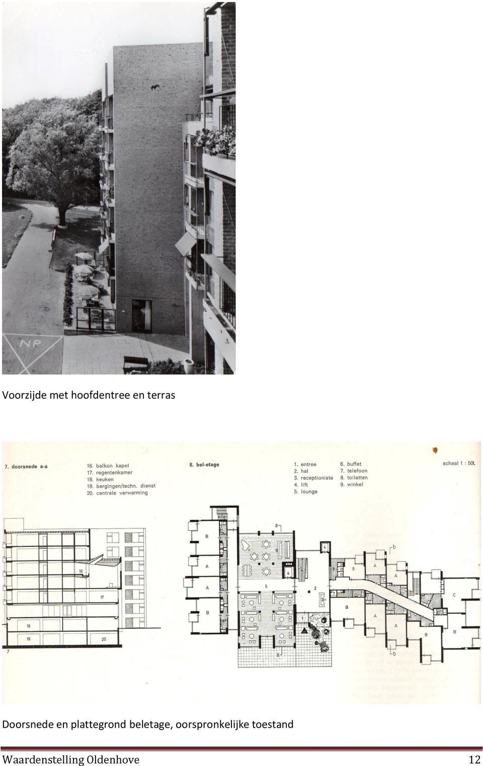 plattegrond beletage,